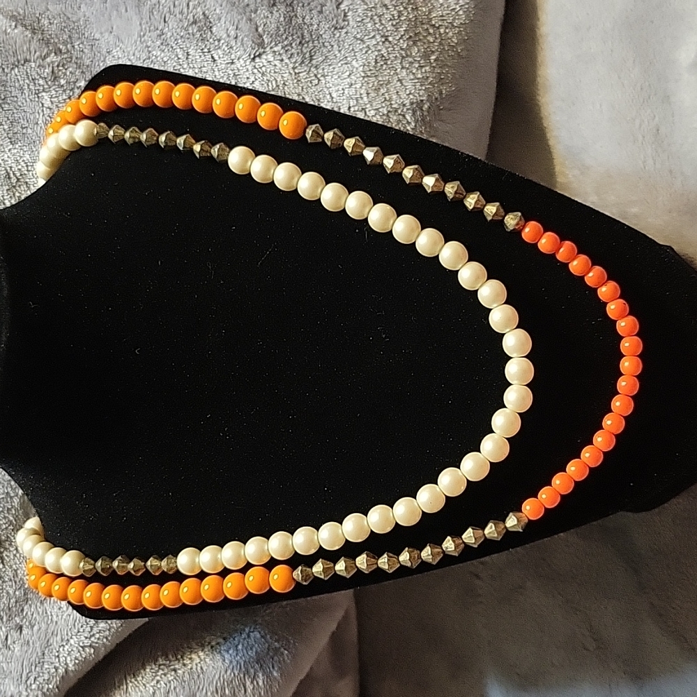 J Crew layered necklace